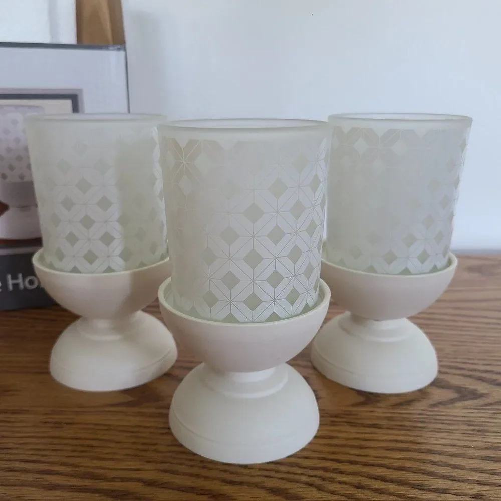 TrueLiving Essentials 6 Piece Votive Candle Holder Set NIB NWT